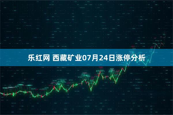 乐红网 西藏矿业07月24日涨停分析